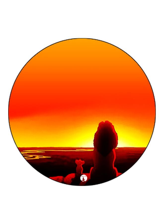 BP Lion King Printed Pop Socket  Phone Holder Orange/Yellow - Image 2