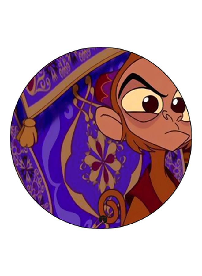 BP Aladdin Character Printed Pop Socket Phone Holder Purple/Brown/Black - Image 2