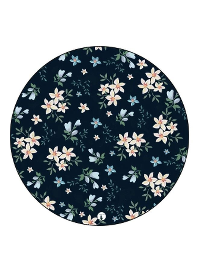 BP Floral Printed Pop Socket Phone Holder Blue/White/Black - Image 2