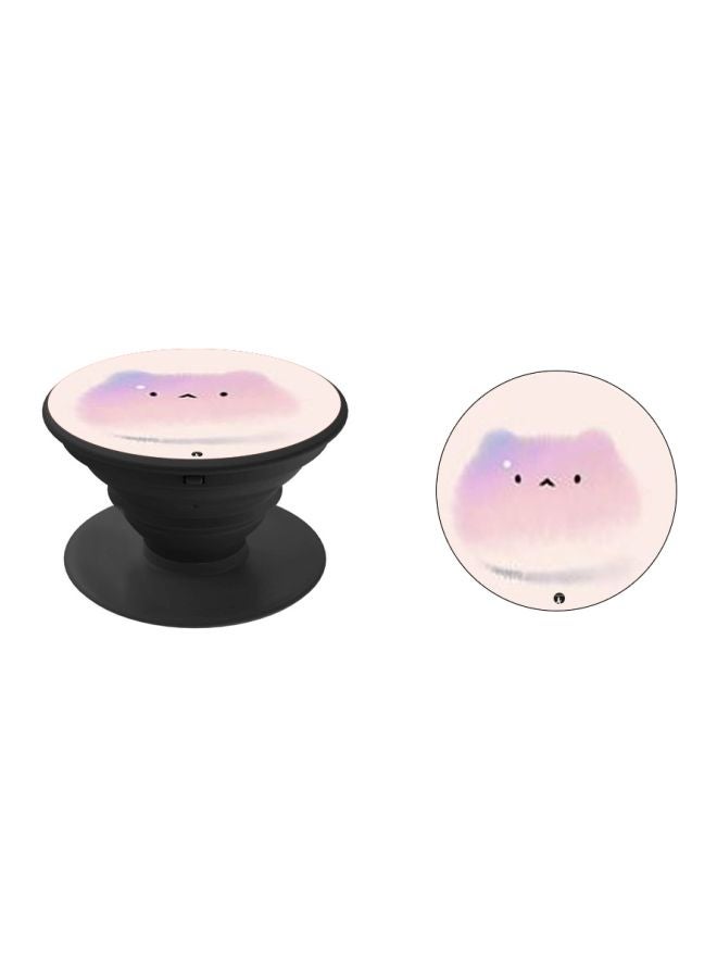 BP Cartoon Printed Pop Socket Phone Holder Pink/Purple/Black  - Image 2
