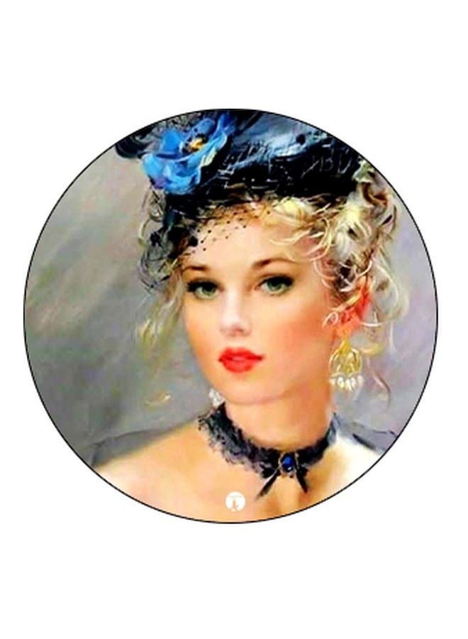 BP Princess Printed Pop Socket Phone Holder Grey/Beige/Black - Image 2