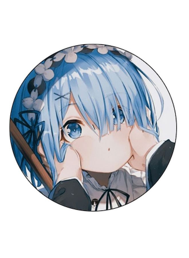 BP Cartoon Printed Pop Socket Phone Holder Blue/White/Black - Image 2