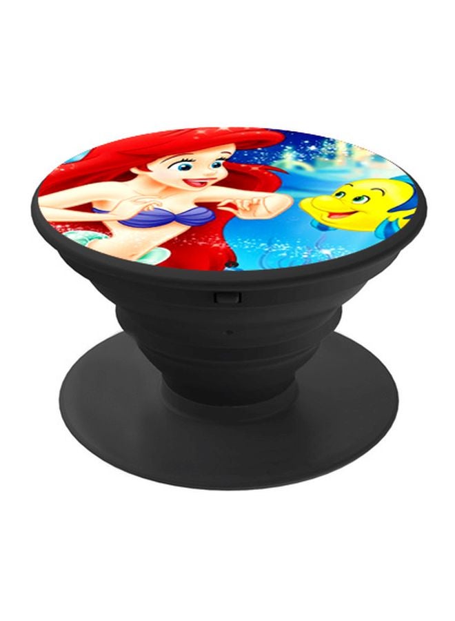BP Little Mermaid Printed Pop Socket Phone Holder Red - Image 1