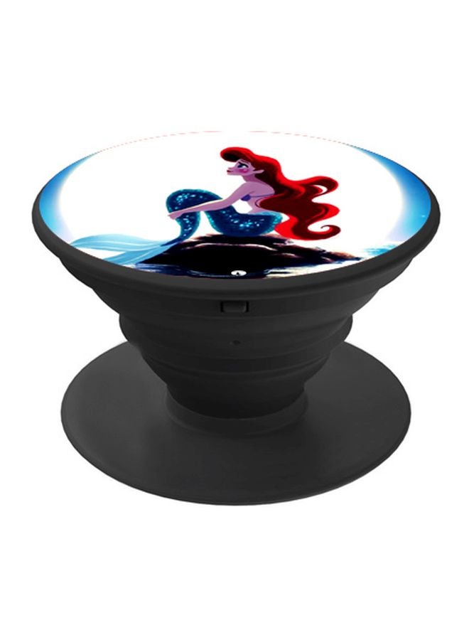 BP Little Mermaid Printed Pop Socket Phone Holder Blue - Image 1