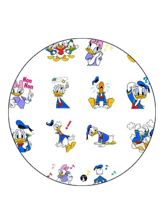 BP Donald Duck Printed Pop Socket Phone Holder Blue/Yellow/Black - Image 2