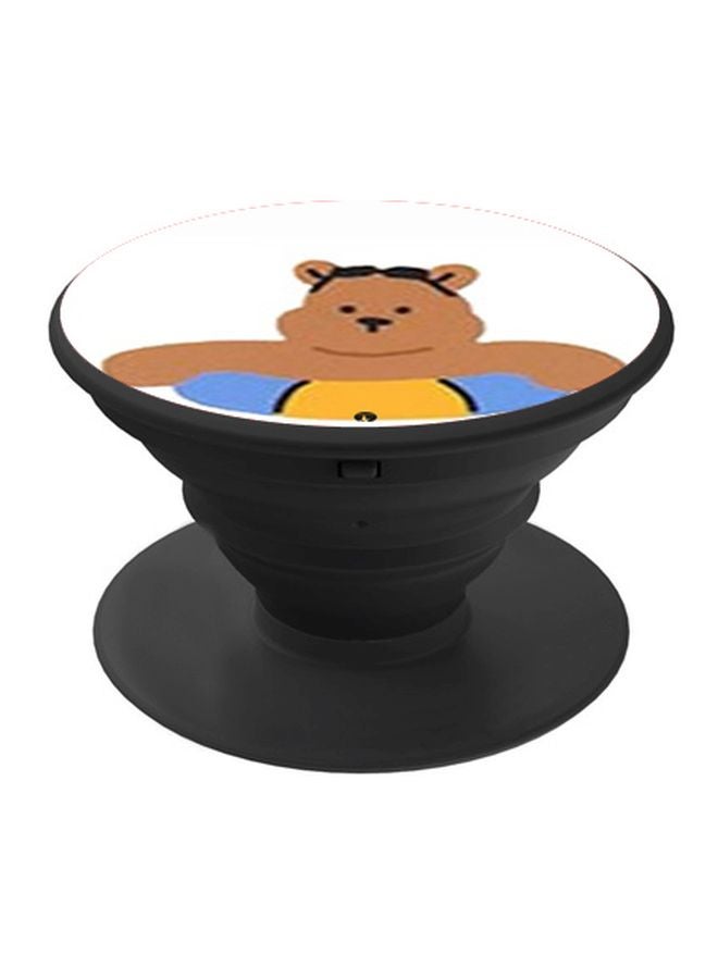 BP Bear Printed Pop Socket Phone Holder Multicolour - Image 1
