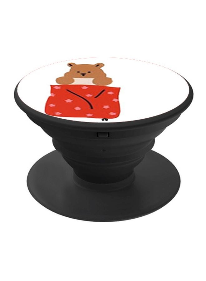 BP Bear Printed Pop Socket Phone Holder Multicolour - Image 1