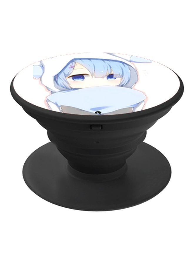 بي بي حامل هاتف بوب سوكيت بطبعة رسم أنمي متعدد الألوان - Image 1