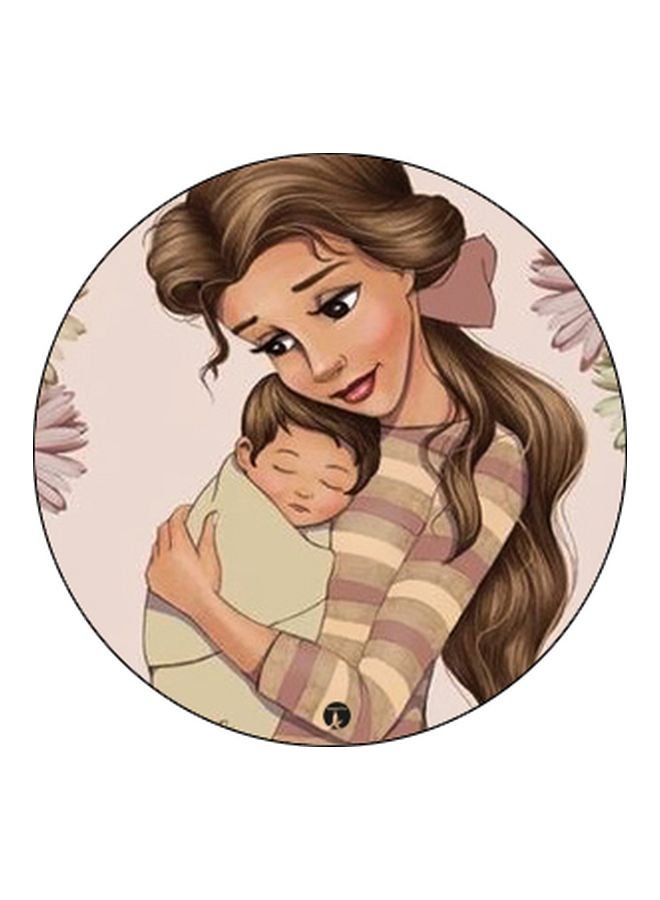 BP Cartoon Printed Pop Socket Phone Holder Beige/Brown/Grey - Image 2