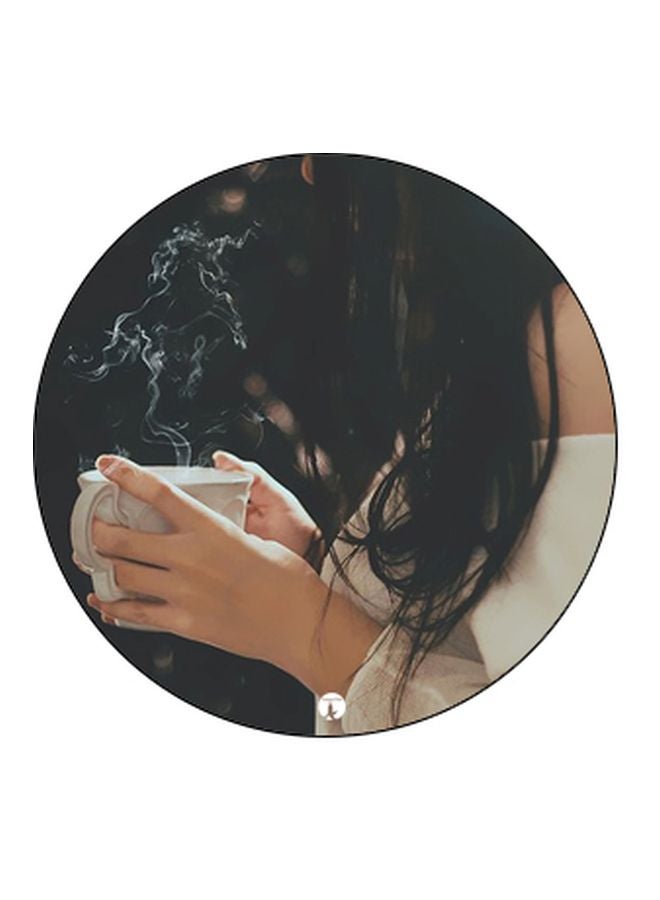 بي بي حامل هاتف بوب سوكيت بطبعة فتاة أسود/ بيج/ أبيض - Image 2