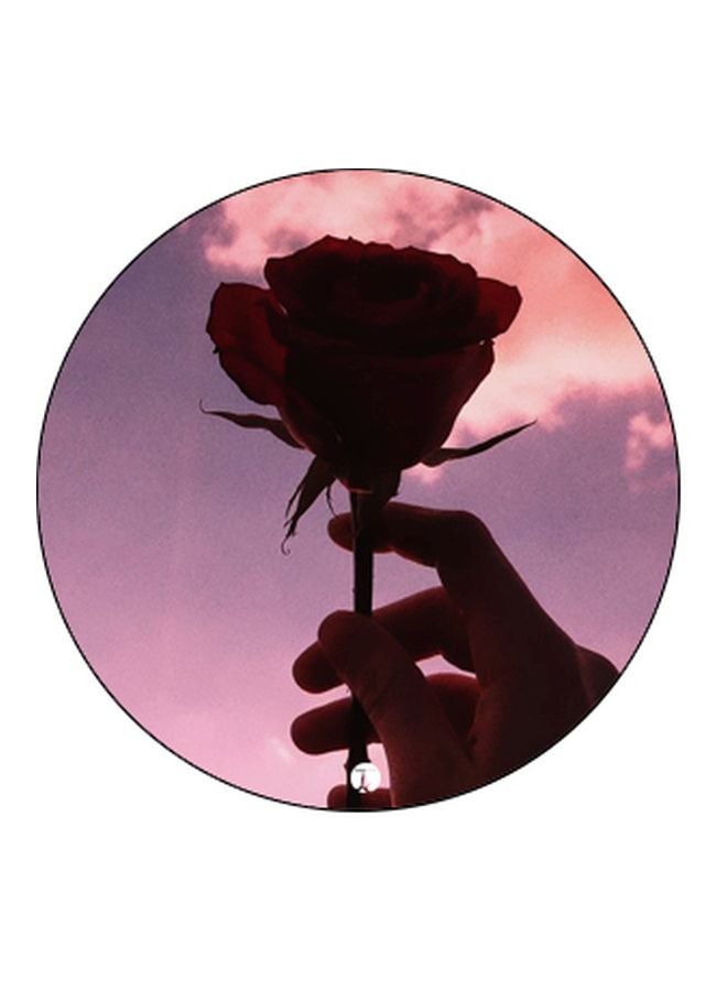 BP Rose Printed Pop Socket Phone Holder Brown/Grey/Black - Image 2