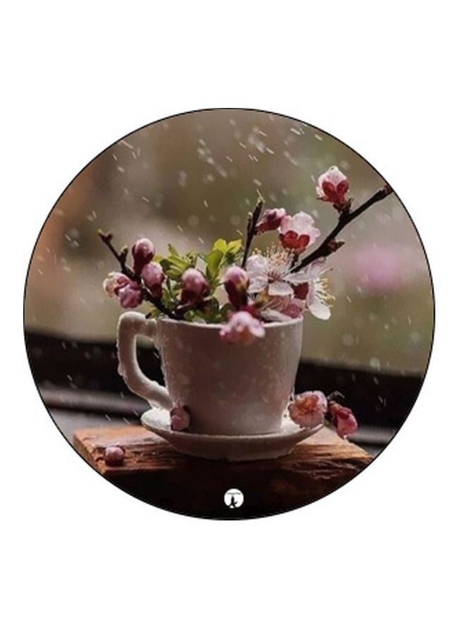 BP Cup Printed Pop Socket Phone Holder Brown/Pink/Green - Image 2
