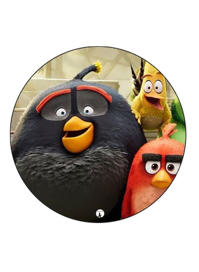 BP Angry Bird Cartoon Printed Pop Socket Phone Holder Red/Yellow/Black - Image 2