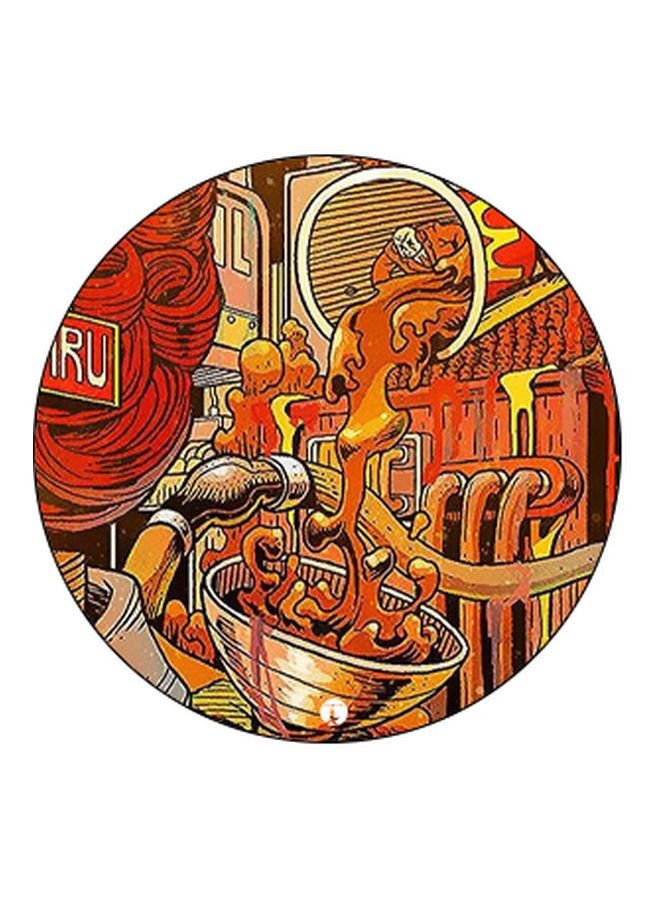 BP Cartoon Printed Pop Socket Phone Holder Black/Red/Brown - Image 2