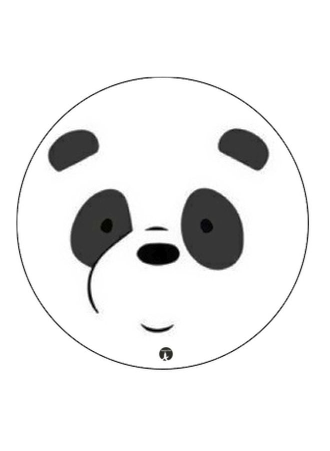 BP Panda Printed Pop Socket Phone Holder White/Black - Image 2