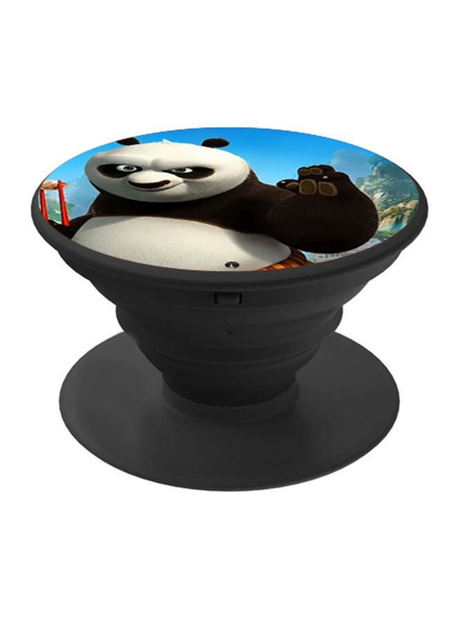 بي بي حامل هاتف بوب سوكيت مزيّن بطبعة من فيلم "Kung Fu Panda" أبيض/أزرق/أسود/أصفر - Image 1