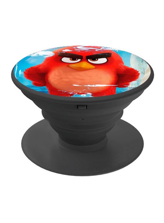 BP Angry Bird Cartoon Printed Pop Socket Phone Holder Red/Blue/Black - Image 1