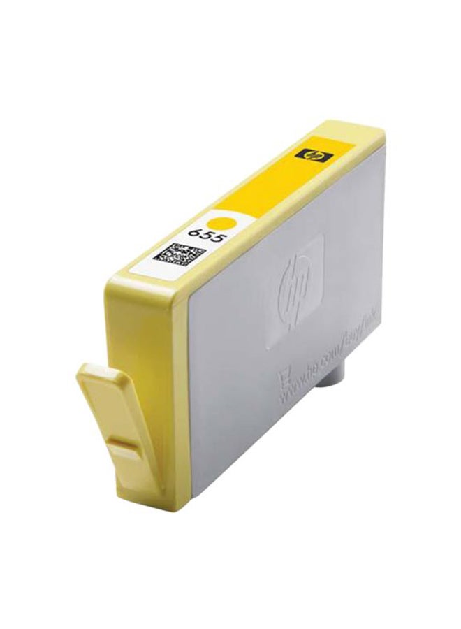 HP 655 Inkjet Cartridge Yellow  - Image 2