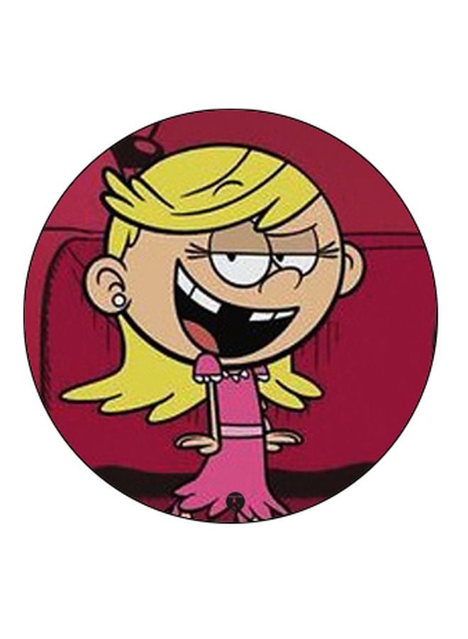 بي بي حامل هاتف بوب سوكيت بطبعة فتاة كرتونية أحمر/أصفر/أسود - Image 2