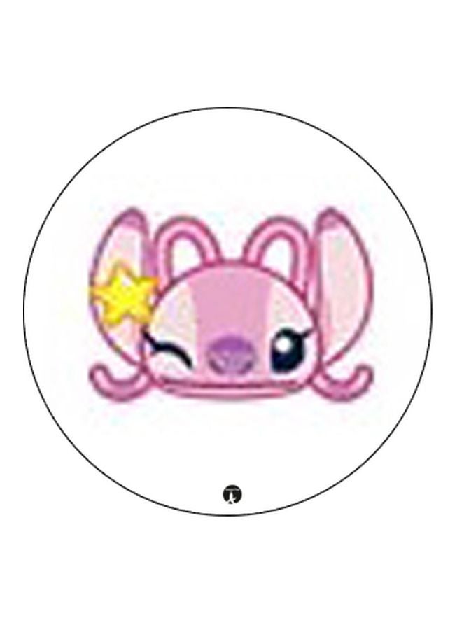BP Cartoon Printed Pop Socket Phone Holder White/Pink/Black - Image 2