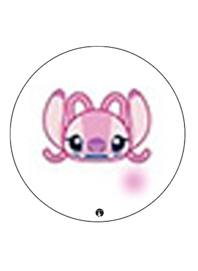 BP Cartoon Printed Pop Socket Phone Holder White/Pink/Black - Image 2