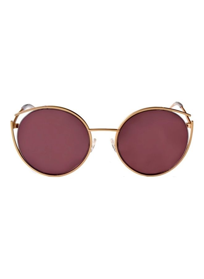 ليا نظارة شمسية راوندش بعدسات واقية من الأشعة فوق البنفسجية طراز ML66C3 للنساء - Image 1