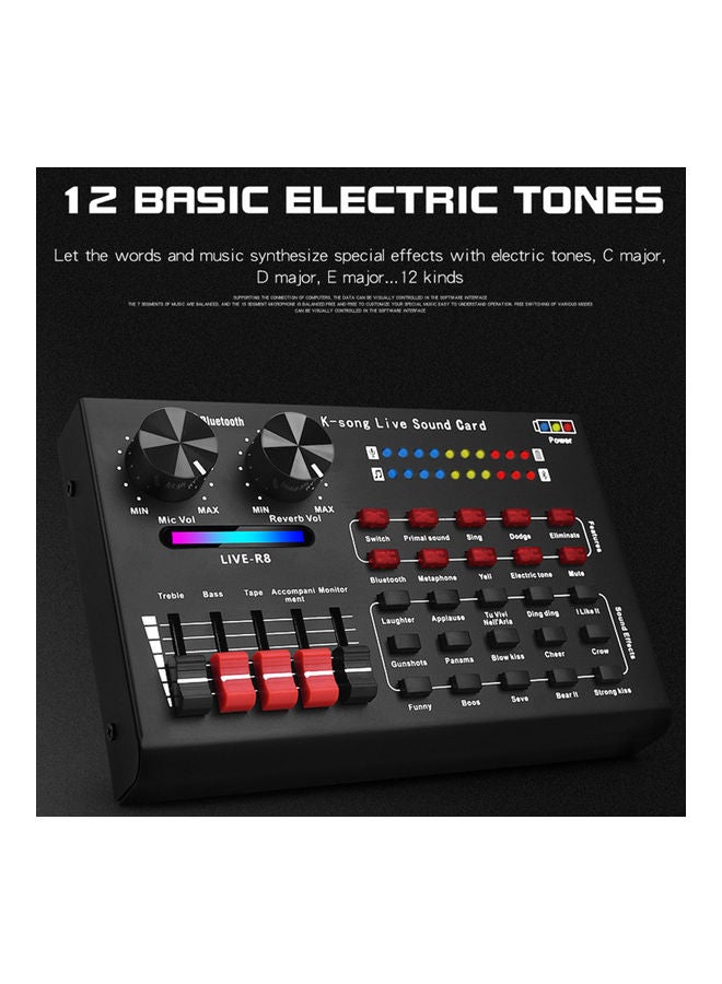 Generic Live Sound Card Black/Red/Yellow  - Image 2