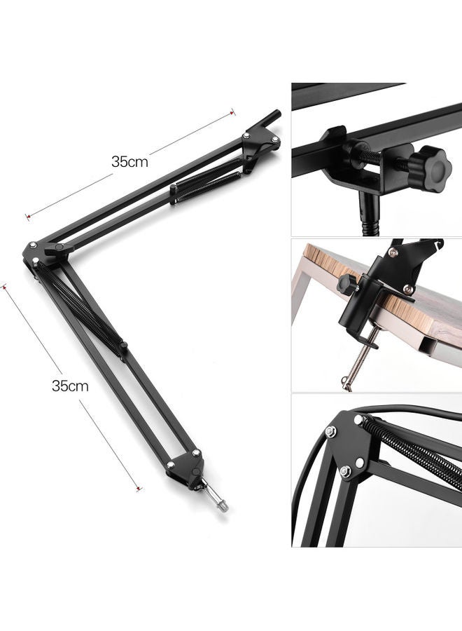 Professional Broadcasting Studio Recording Condenser Microphone Kit I7262 Black  - Image 2