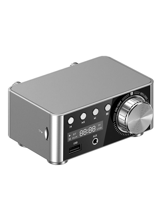 Digital Mini Stereo Amplifier V8415S-V Silver  - Image 1
