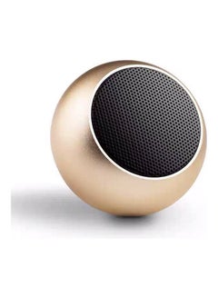 Generic Mini Wireless Speaker Gold  - Image 1