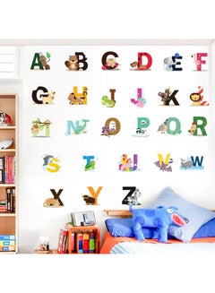 Generic Alphabet Themed Removable Wall Sticker Multicolour 39.00*4.50*4.50cm  - Image 2