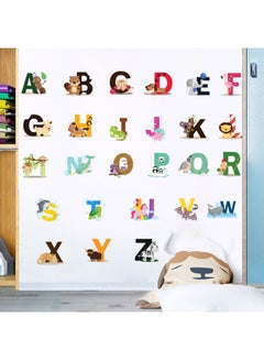 Generic Alphabet Themed Removable Wall Sticker Multicolour 39.00*4.50*4.50cm  - Image 3