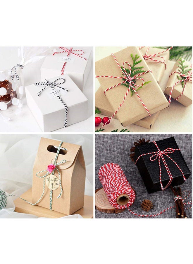 Pack Of 3 Decorative Cotton Twine String Red/Blue/Green 22.00*3.00*15.00cm - Image 5
