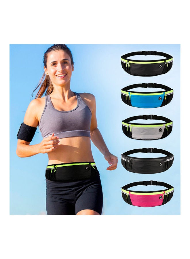 Generic Ultralight Running Belt Bag With Reflective Strips Earphone Jack 50x11cm - Image 2