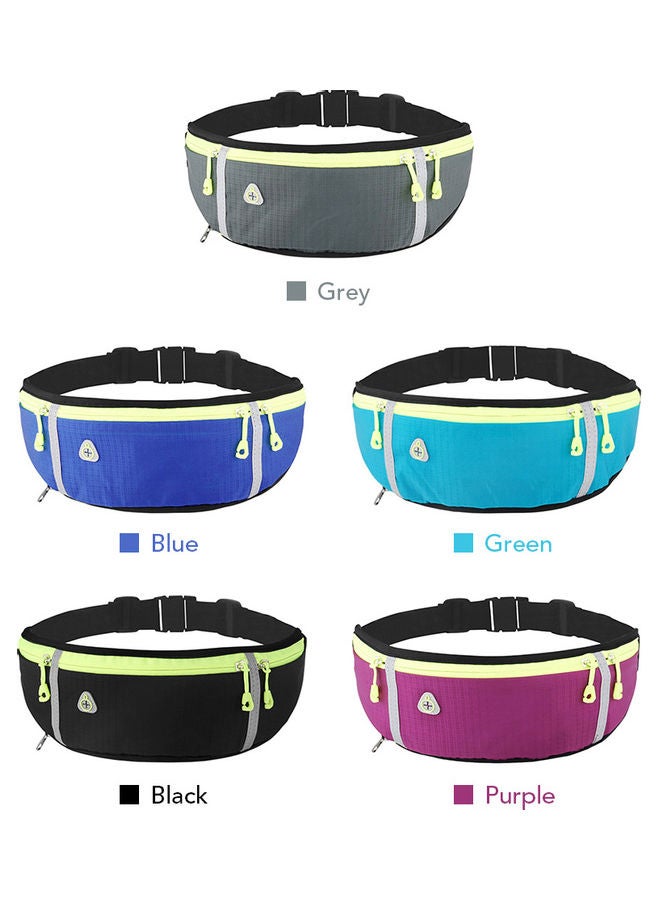 Generic Waterproof Running Waist Bag With Water Bottle Holder 46.5x10.5cm  - Image 2
