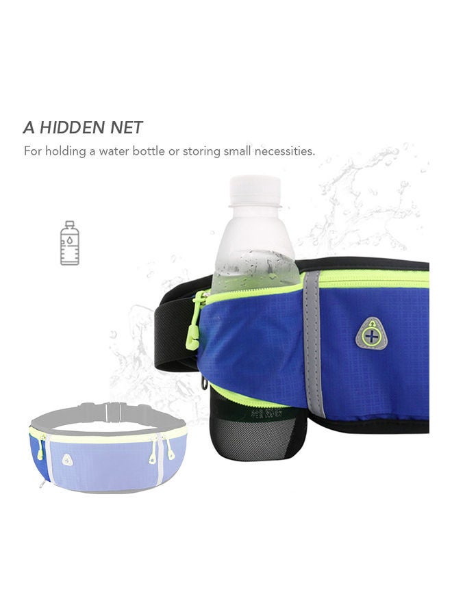 Generic Waterproof Running Waist Bag With Water Bottle Holder 46.5x10.5cm  - Image 3