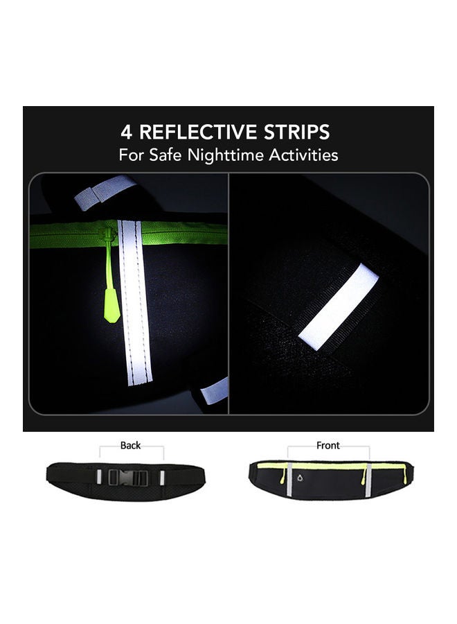 Generic Ultralight Running Belt Bag With Reflective Strips  - Image 2