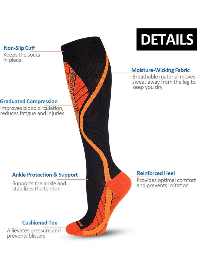Generic - Compression Quick Dry Socks 21.00x3.00x13.50cm - Image 1