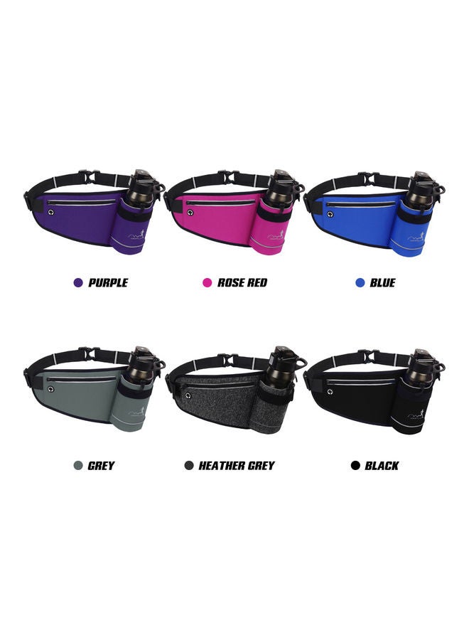 Generic - Hydration Waist Belt Bag With Water Bottle Holder 37x15cm - Image 1