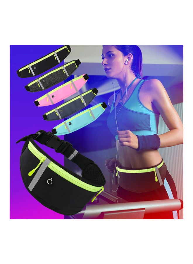 Generic Ultralight Running Belt Bag With Reflective Strips 38x18cm  - Image 2