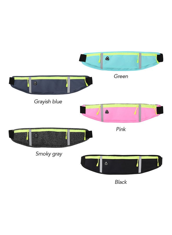 Generic Ultralight Running Belt Bag With Reflective Strips 38x18cm  - Image 2