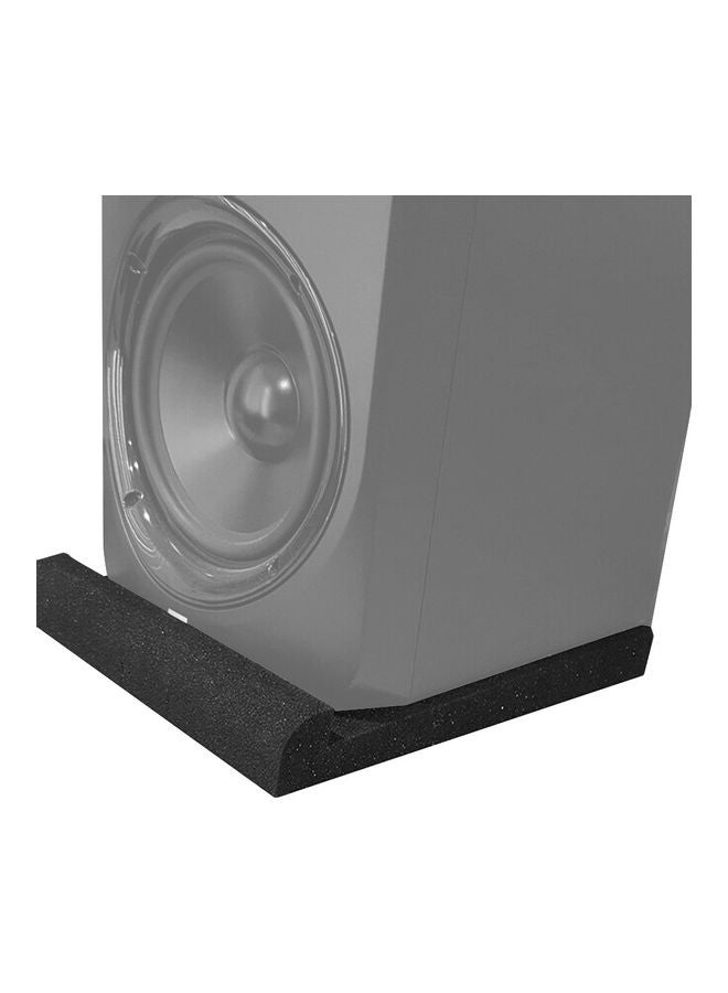 2 Sets/Pack Studio Monitor Speaker Isolation Acoustic Foam Pads Max 11 * 7.4 Inch Usable Area