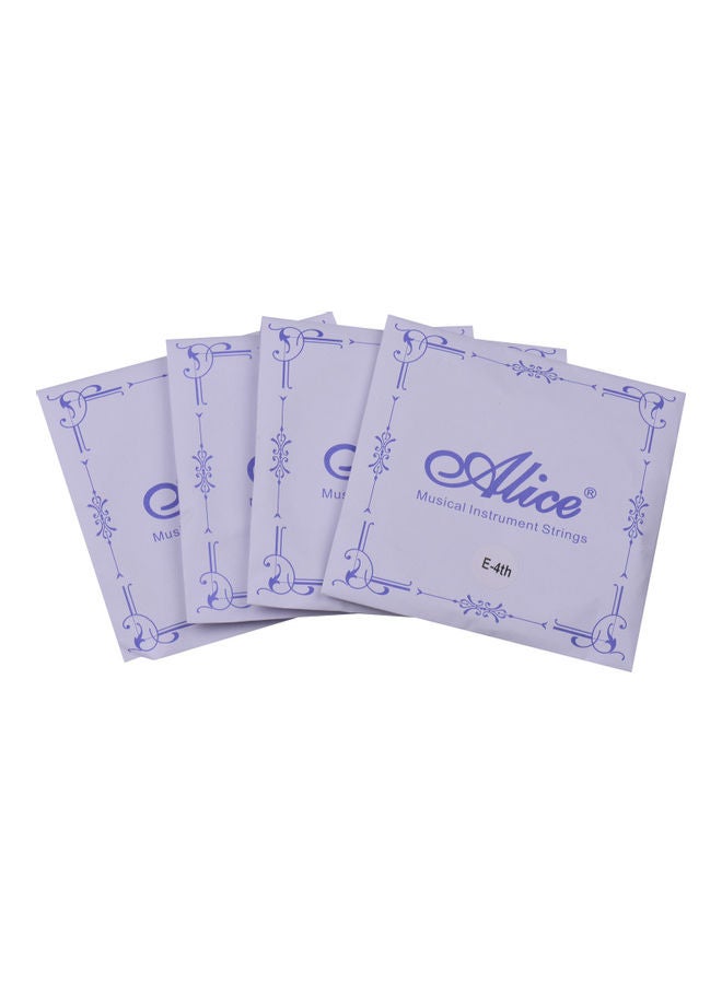 Alice 4-String Hexagonal Core Iron Alloy Winding 22-24 Frets Electric Bass - Image 3