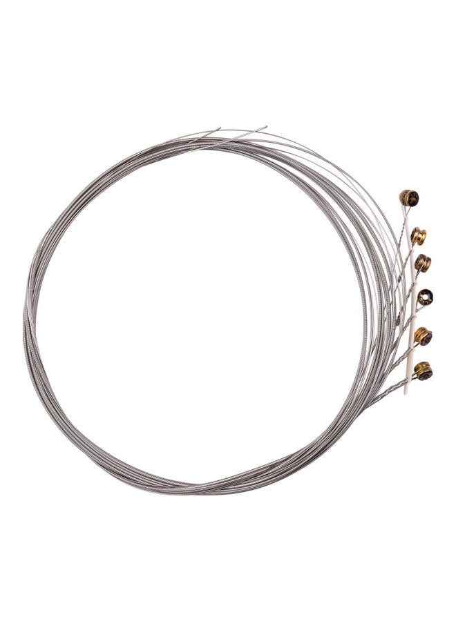 Electric Guitar Strings Hexagonal Core Iron Alloy Winding Set for 22-24 Frets AE536-XL