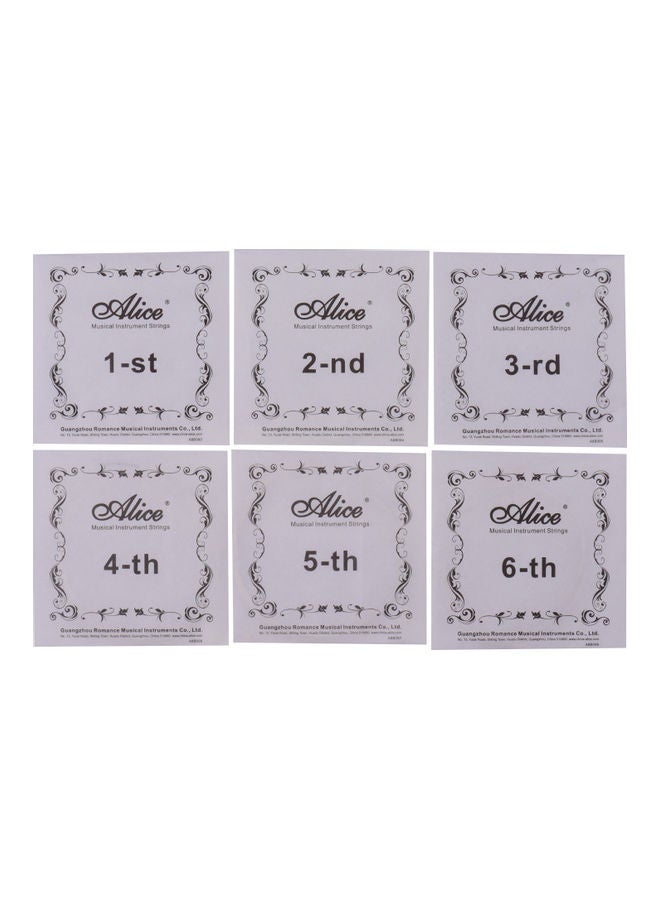 Alice 6-Piece Guitar String Set - Image 4