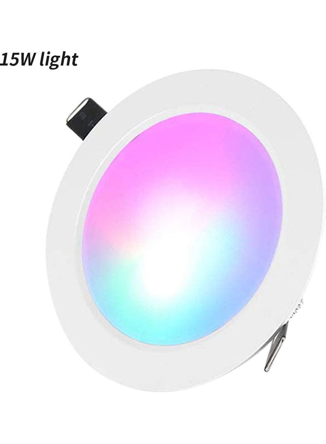 15W LED Recessed Lighting Downlight White 20x5x19centimeter  - Image 1