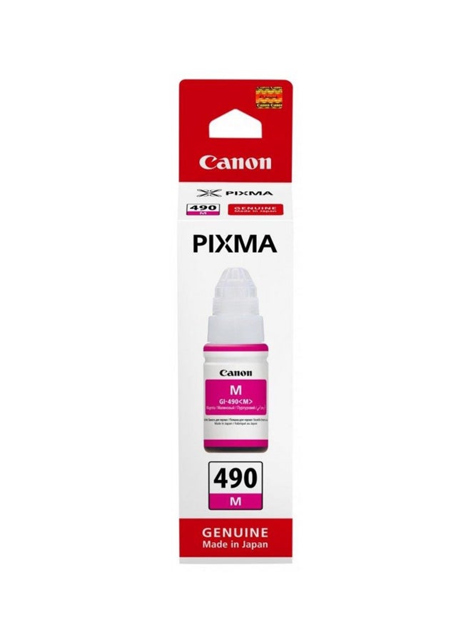 Canon GI-490 Printer Ink Refill Bottle Magenta - Image 2