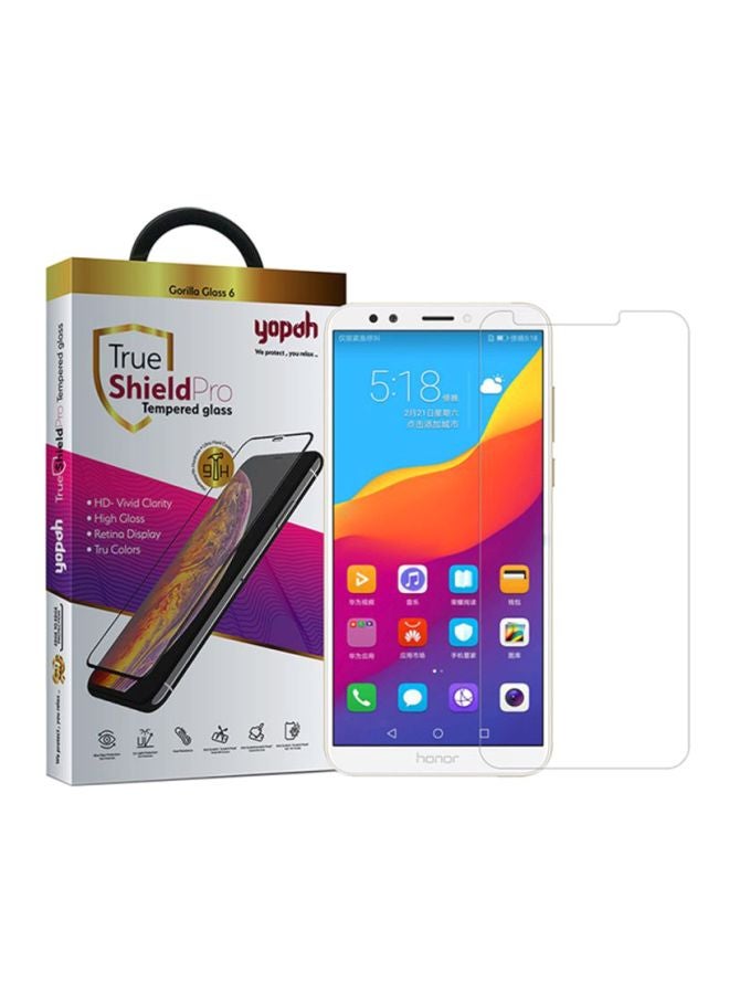 yopah Tempered Glass Screen Protector For Huawei Y9 (2018) Clear - Image 4