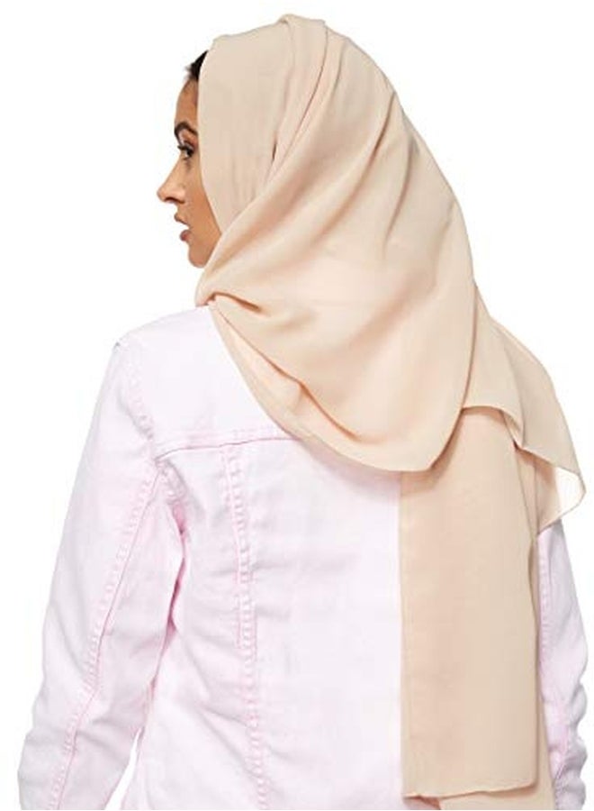 Shadow Solid Chiffon Hijab Shailah Pale - Image 2
