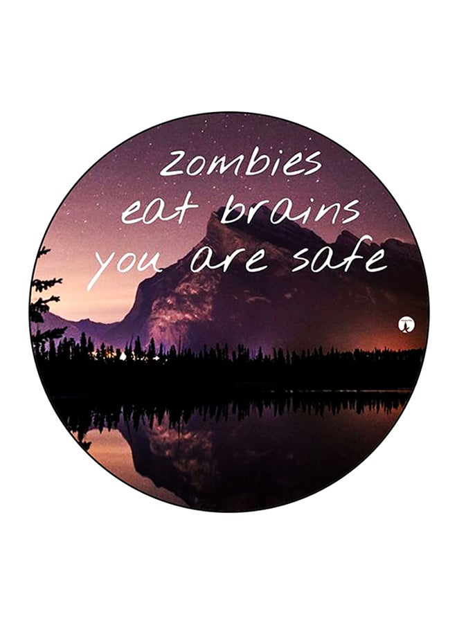 BP English Phrases Printed Mouse Pad Multicolour